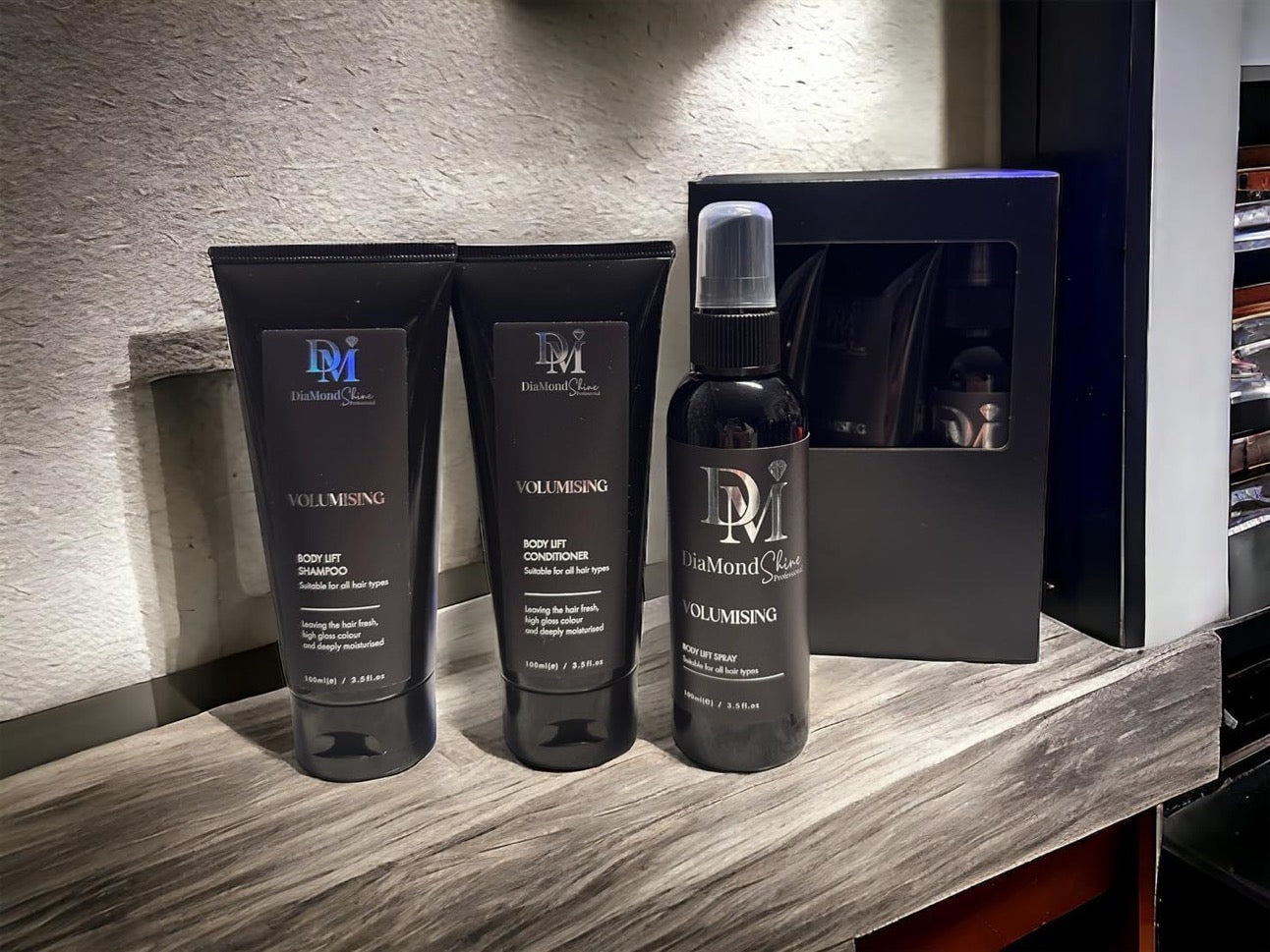 Volumising Body Lift Shampoo and Conditioner and Volumising Spray 100 ml Set