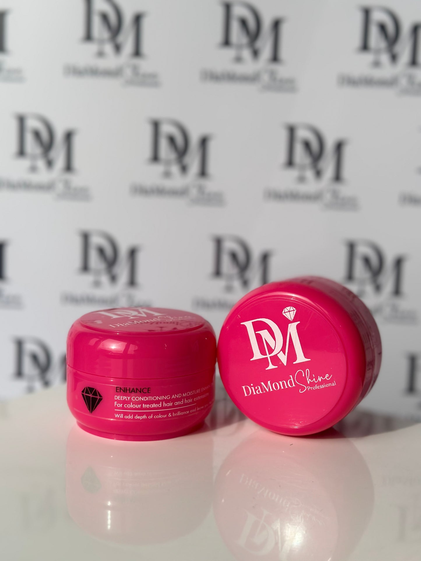 DiaMond Shine ENHANCE         DEEPLY CONDITIONING AND MOISTURE ENHANCING HAIR TREATMENT