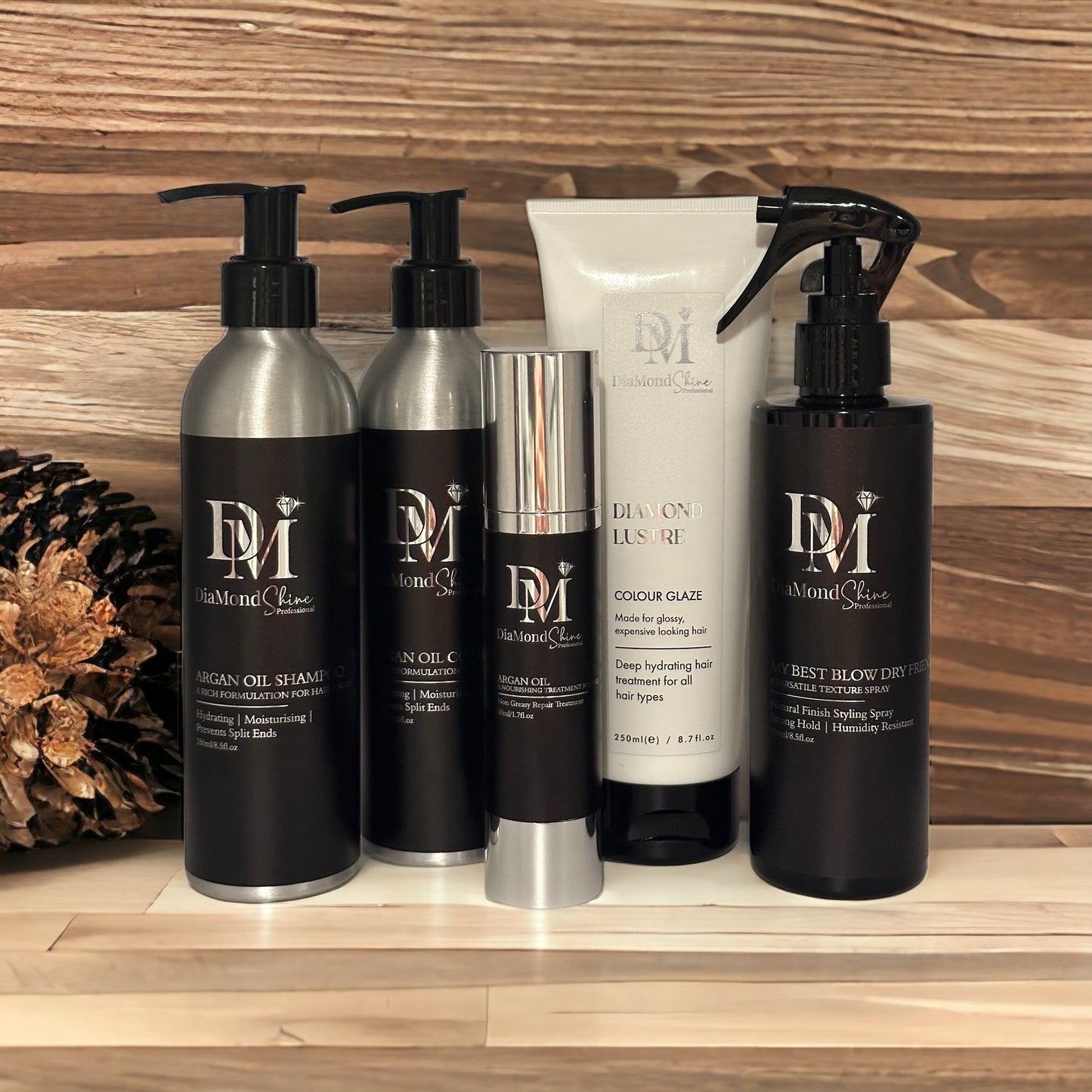 DiaMond Shine Full Recovery Set for Smooth ,Healthy and Shiny Hair