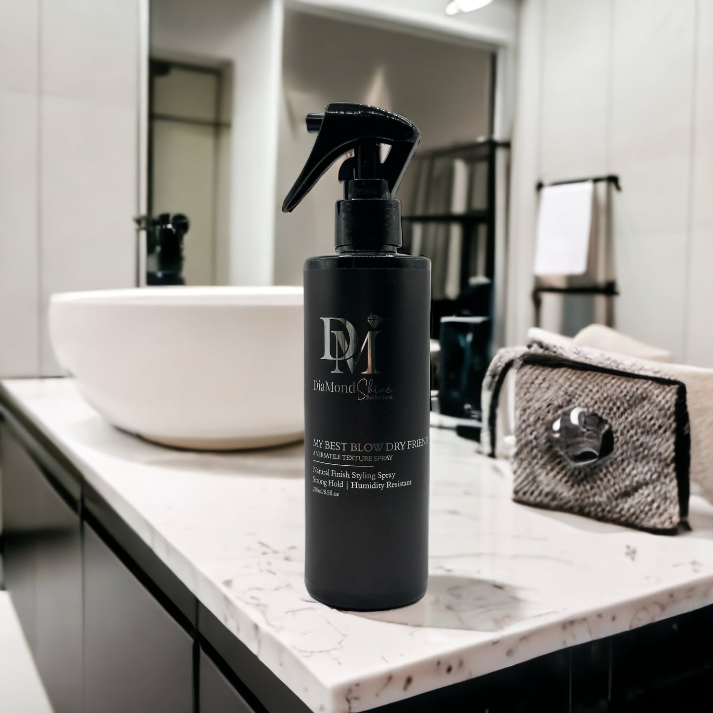DiaMond Shine Full Recovery Set for Smooth ,Healthy and Shiny Hair + Detangling Brush
