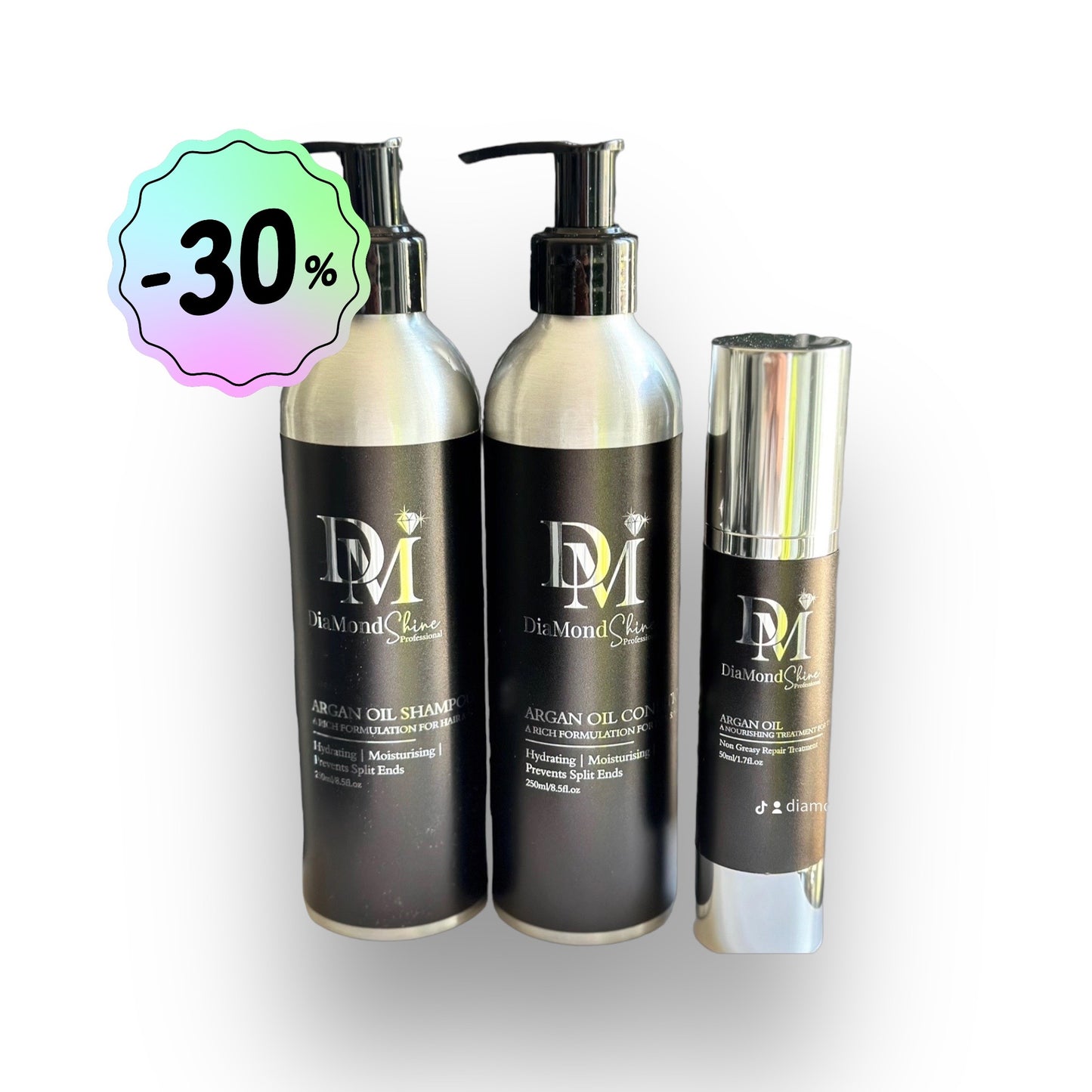 Black Friday DiaMond Shine Argan Oil Trio Set