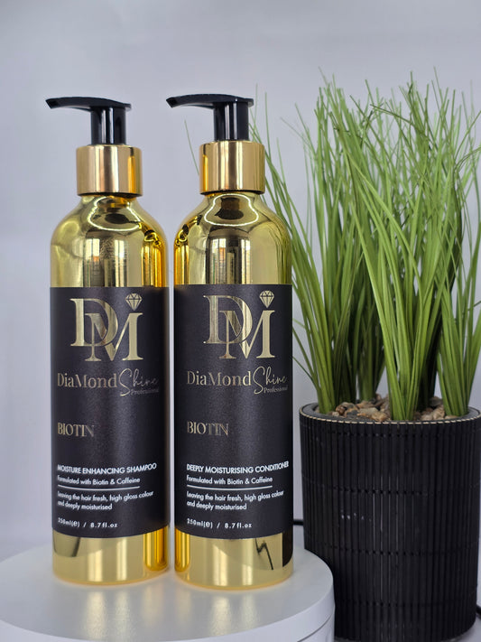 BIOTIN AND CAFFEINE SHAMPOO AND  CONDITIONER  250ml